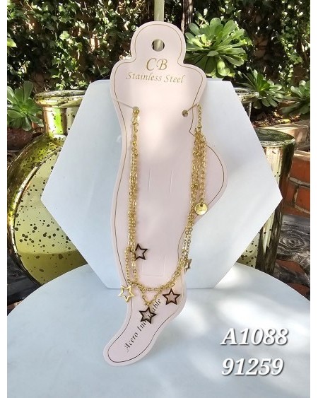 Tobillera con diseño de camino estrellado – Elegancia celestial con de