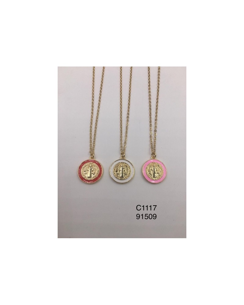 Colección de collares de santos