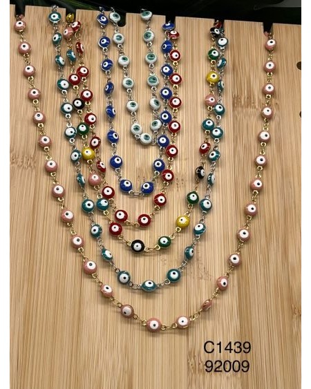 Colección de Collares de Ojo Turco en Colores Vibrantes – Amuletos de