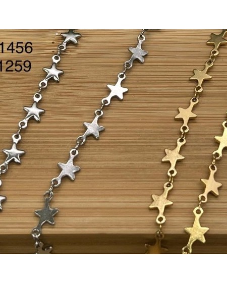 Collar con Eslabones en Forma de Estrella | Diseño Celestial y Moderno