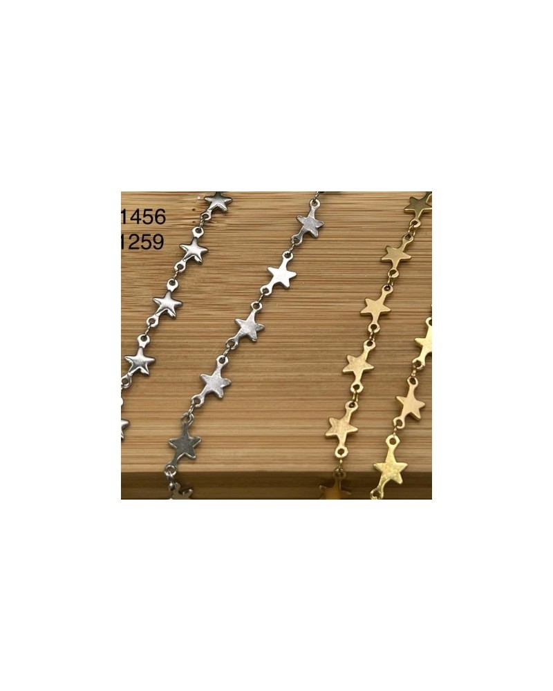 Collar con Eslabones en Forma de Estrella | Diseño Celestial y Moderno