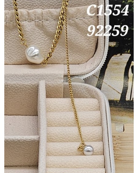 Collar con Perla Minimalista | Estilo Elegante y Atemporal