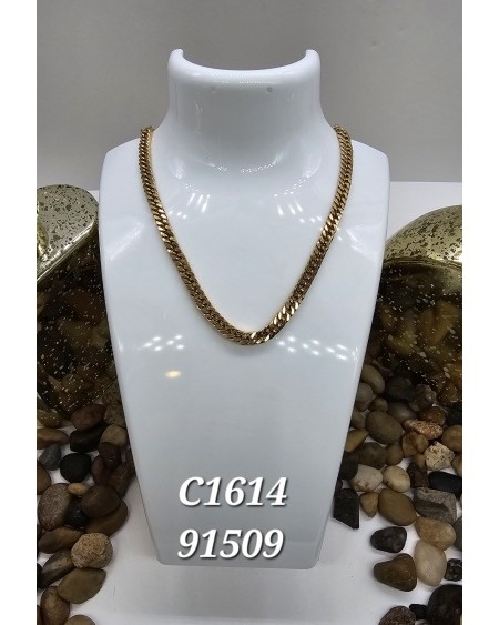 Cadena Tipo Serpiente en Acero Inoxidable - Diseño Elegante y Versátil