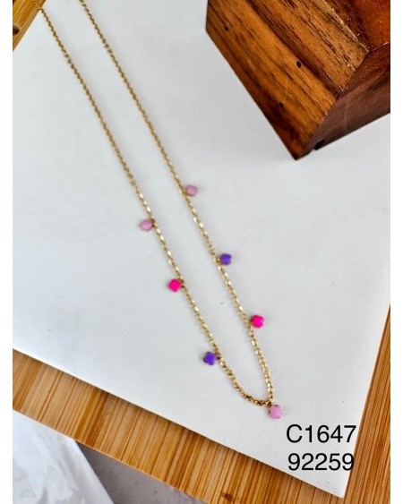 Collar con Cuentas de Colores - Toque Vibrante y Juvenil