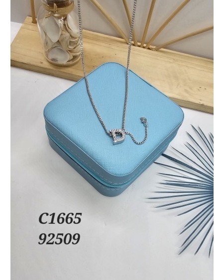 Collar de Eslabones Gruesos con Perlas y Cristales - Clásico y Moderno