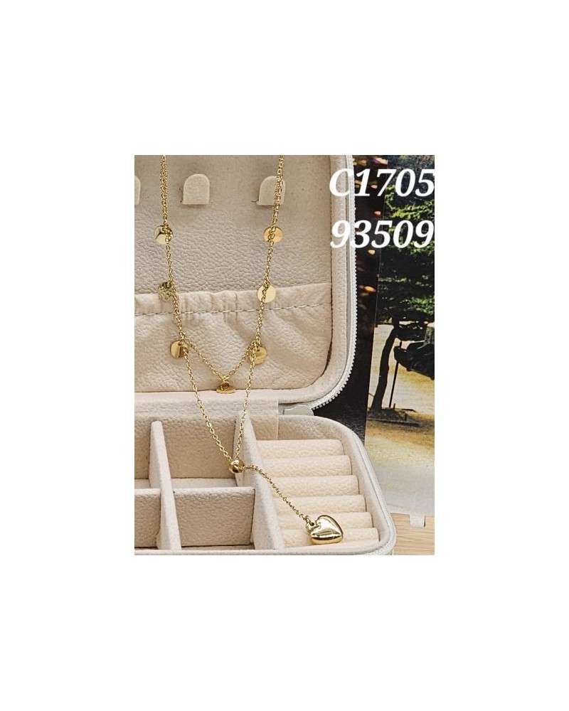 Collar en Capas con Perla Natural - Sofisticación en un Diseño Delicad