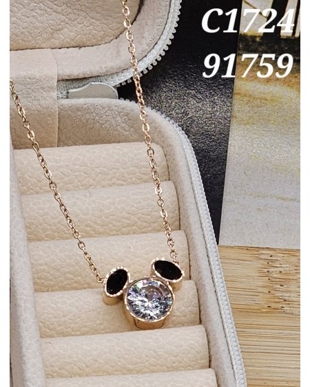 Collar con Medallón de Perlas - Toque de Amor y Sofisticación