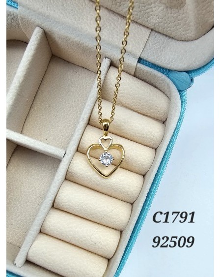 Collar con Colgante de Osito - Diseño Encantador en Dorado o Plateado