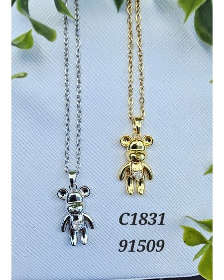 Collar con Colgante de Mono - Joyería Divertida y Original