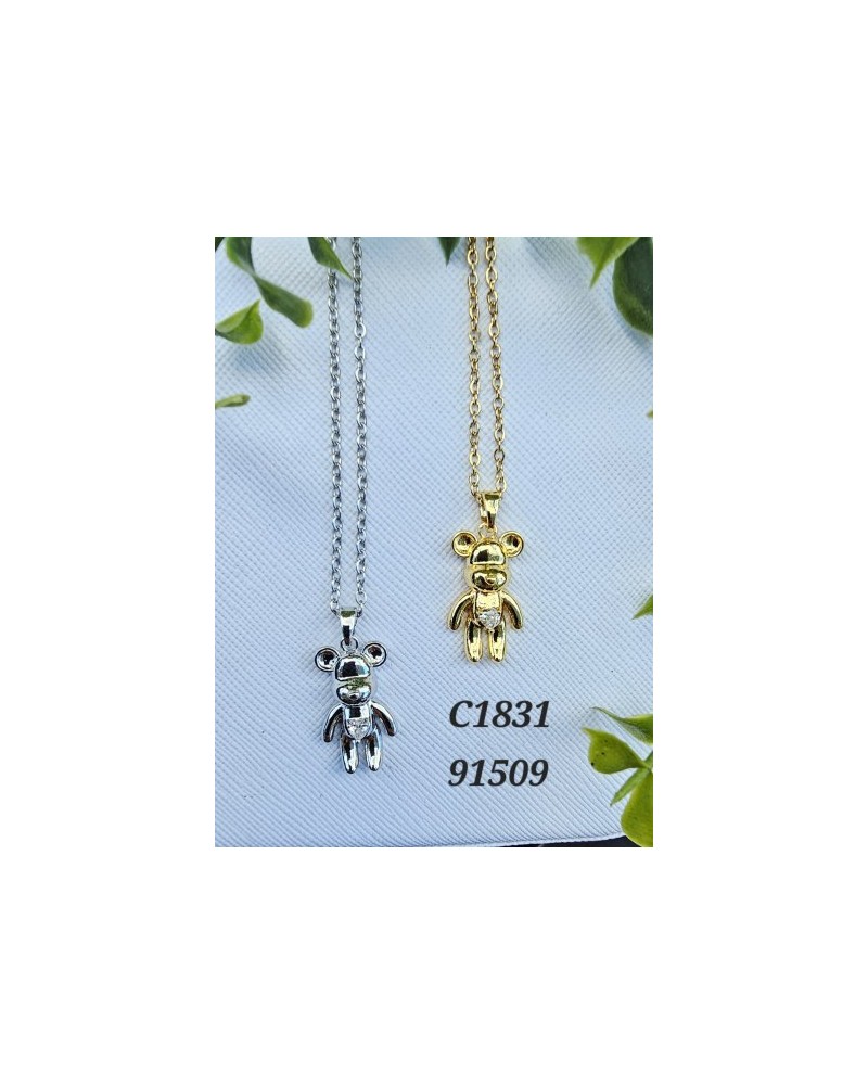 Collar con Colgante de Mono - Joyería Divertida y Original
