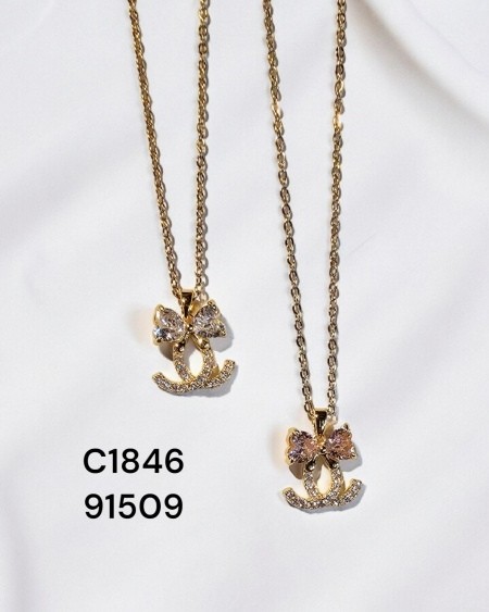 Colgante de Lazo en Acero Inoxidable - Elegancia y Brillo