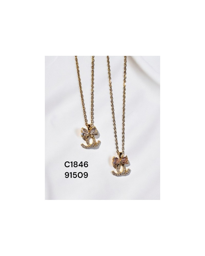 Colgante de Lazo en Acero Inoxidable - Elegancia y Brillo