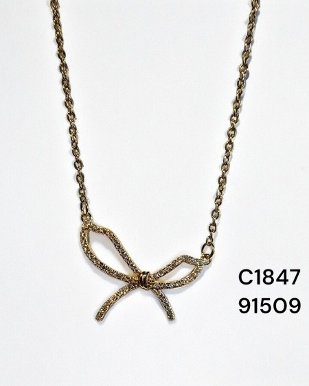 Colgante de Lazo en Acero Inoxidable - Diseño Atemporal y Sofisticado