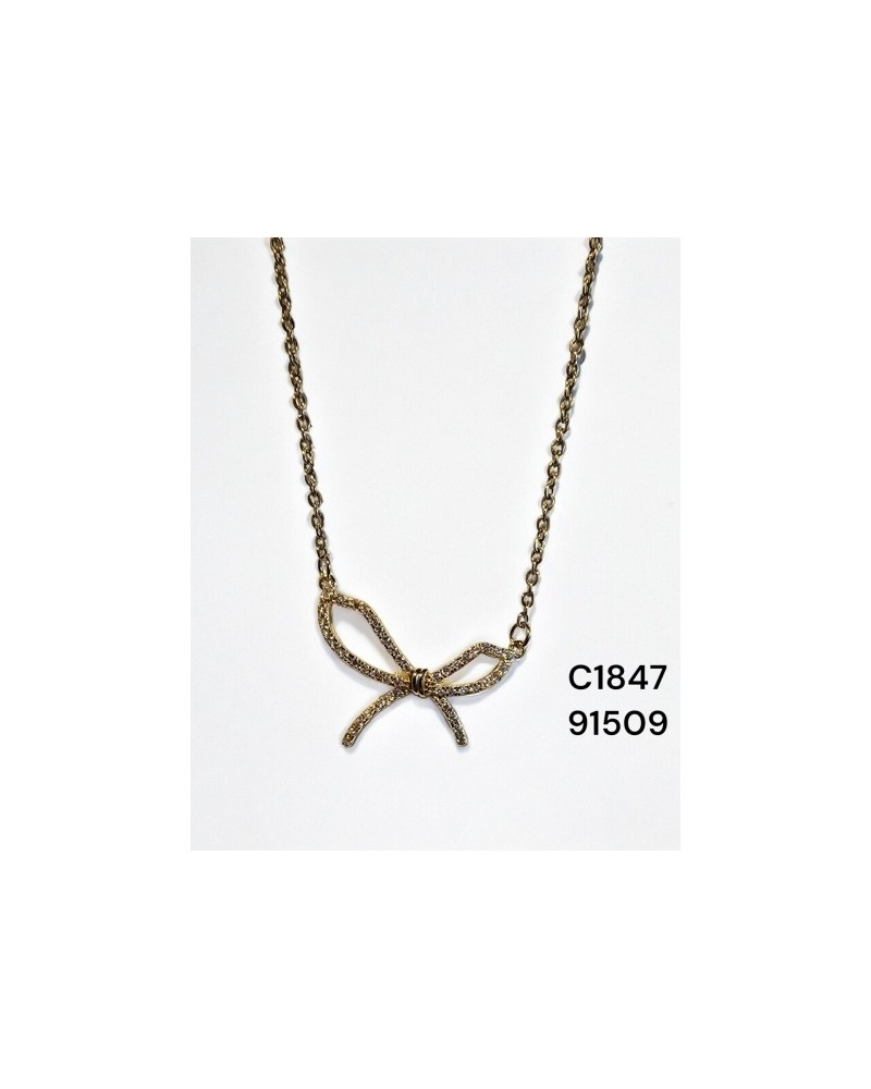 Colgante de Lazo en Acero Inoxidable - Diseño Atemporal y Sofisticado