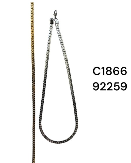 Collar de Cadena en Acero Inoxidable - Diseño Atemporal y Versátil