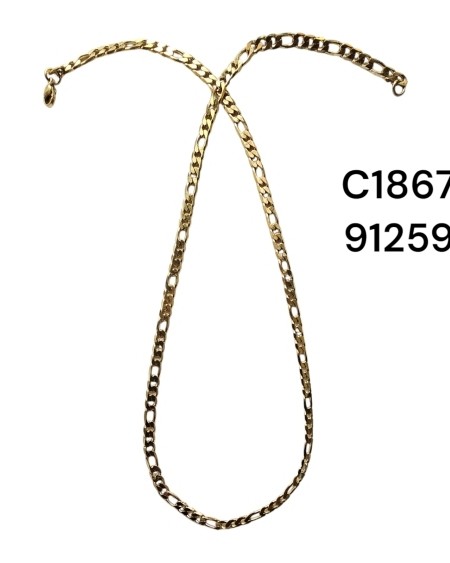 Collar Figaro en Acero Inoxidable - Estilo Clásico y Sofisticado