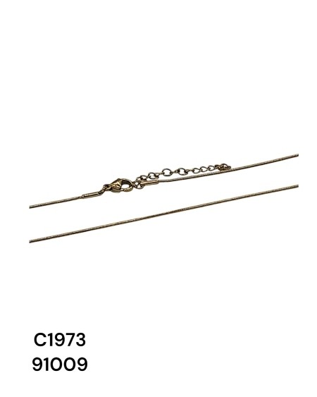 Collar de Tejido Fino Dorado – Joyería Sofisticada y Moderna