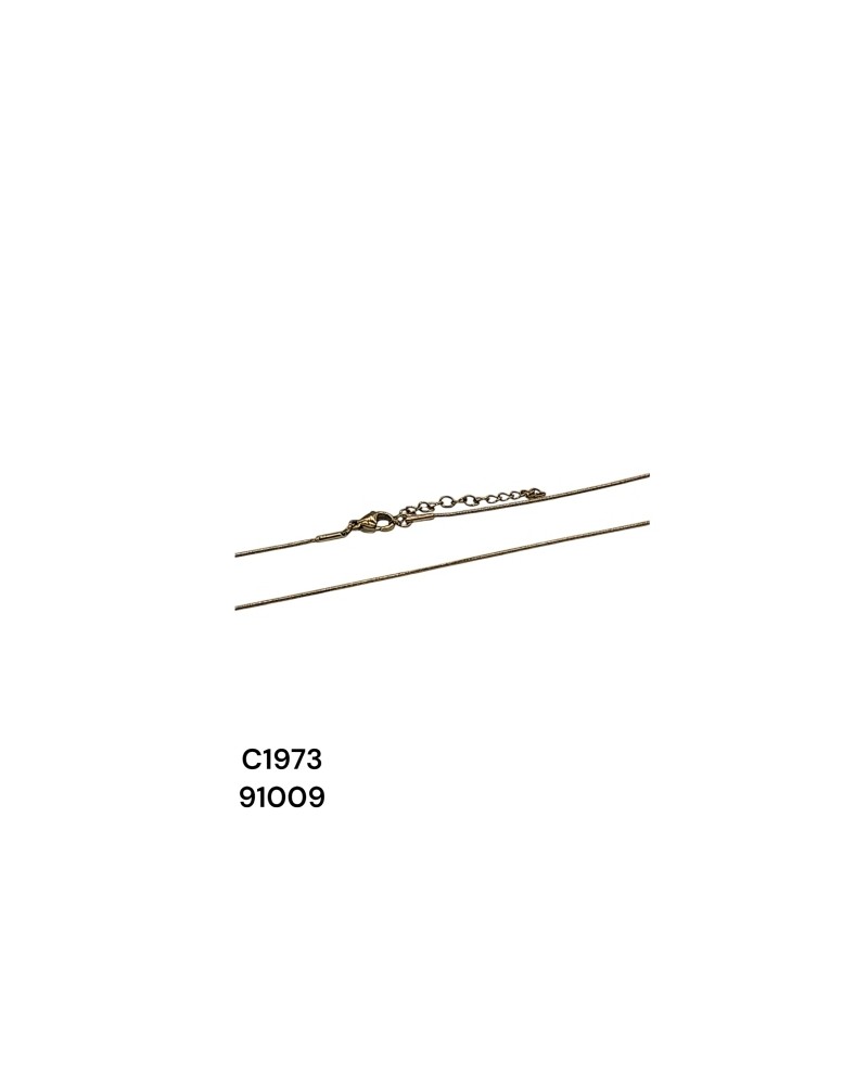 Collar de Tejido Fino Dorado – Joyería Sofisticada y Moderna