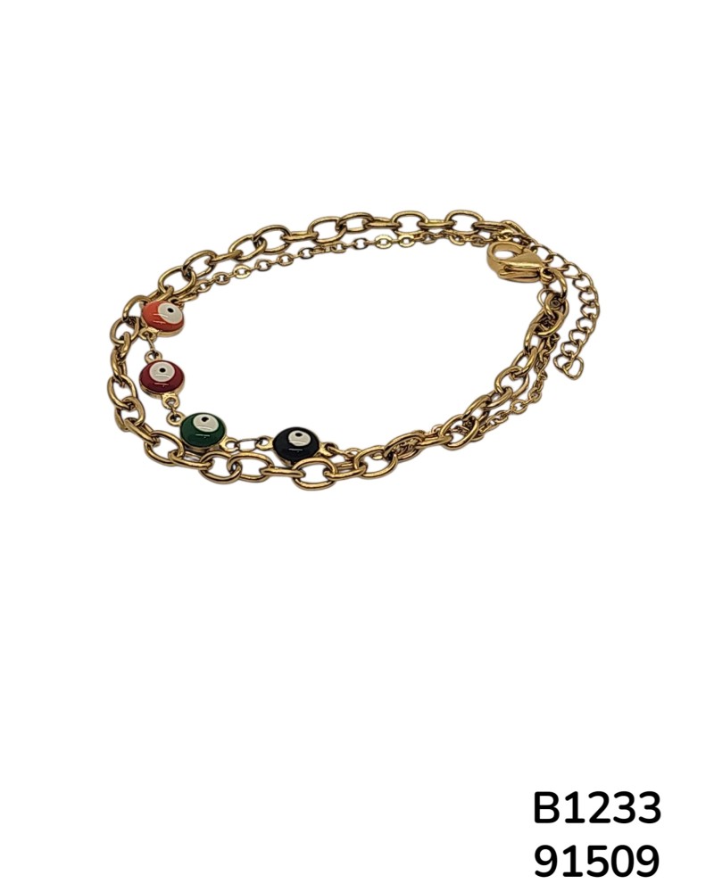 B1233 Pulsera Ojo Turco Multicolor