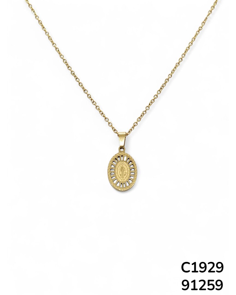 C1929 Cadenas de San Benito  con borde perforado.