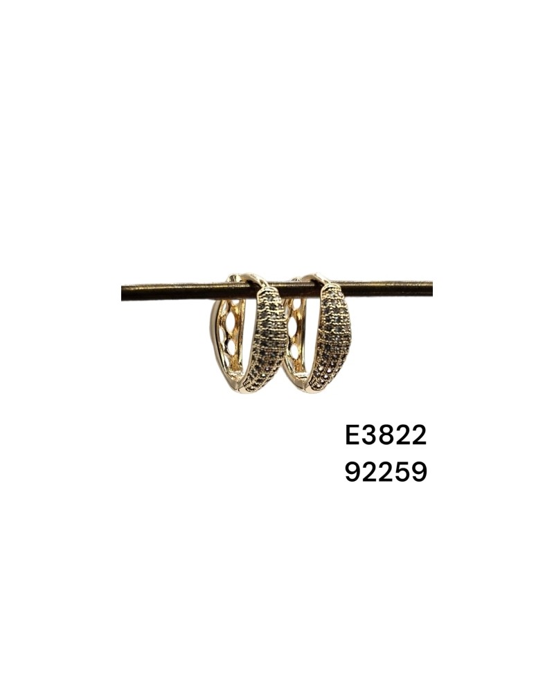 E3822 – Aros Dorados Texturizados | Un Diseño Ligero y Moderno para Uso Diario E3822 – Aros Dorados Texturizados | Un Diseño Ligero y Moderno para Uso Diario