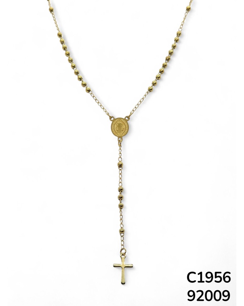 C1956 Rosario de San Benito con Cuentas y cruz