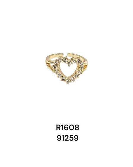 R1608 Anillo de Oro Laminado