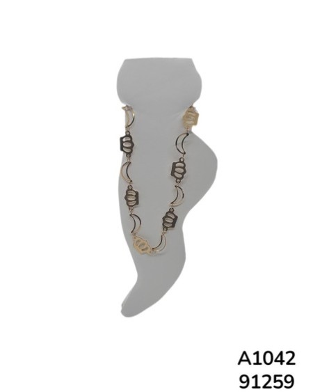 A1042 Tobillera con corona