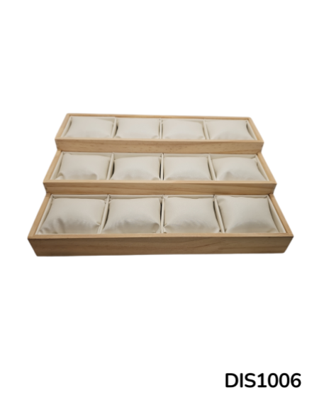 DIS1006 Bandeja de Madera para Exhibición de Joyería