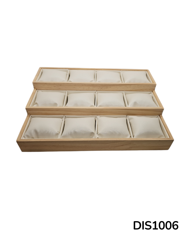 DIS1006 Bandeja de Madera para Exhibición de Joyería