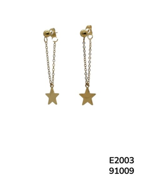 E2003 Aretes de Estrella Colgante