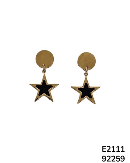 E2111 Aretes de Estrella Colgante