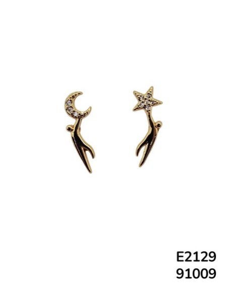 E2129 Aretes de Estrella Fugaz