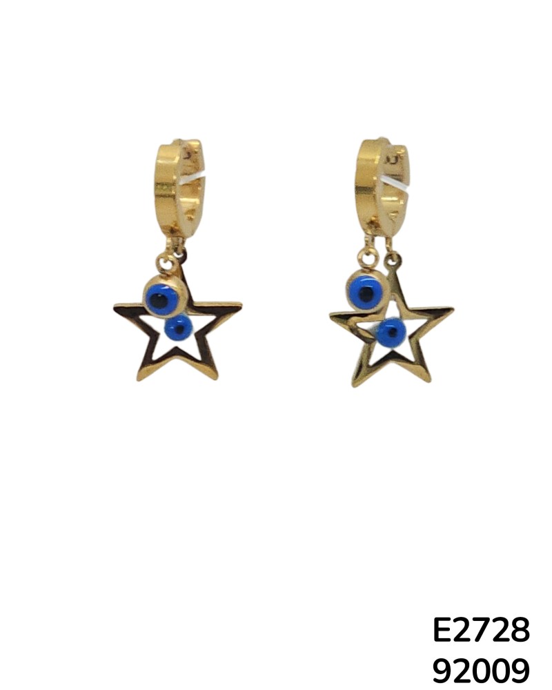 E2728 - Aretes de Estrella y Ojo