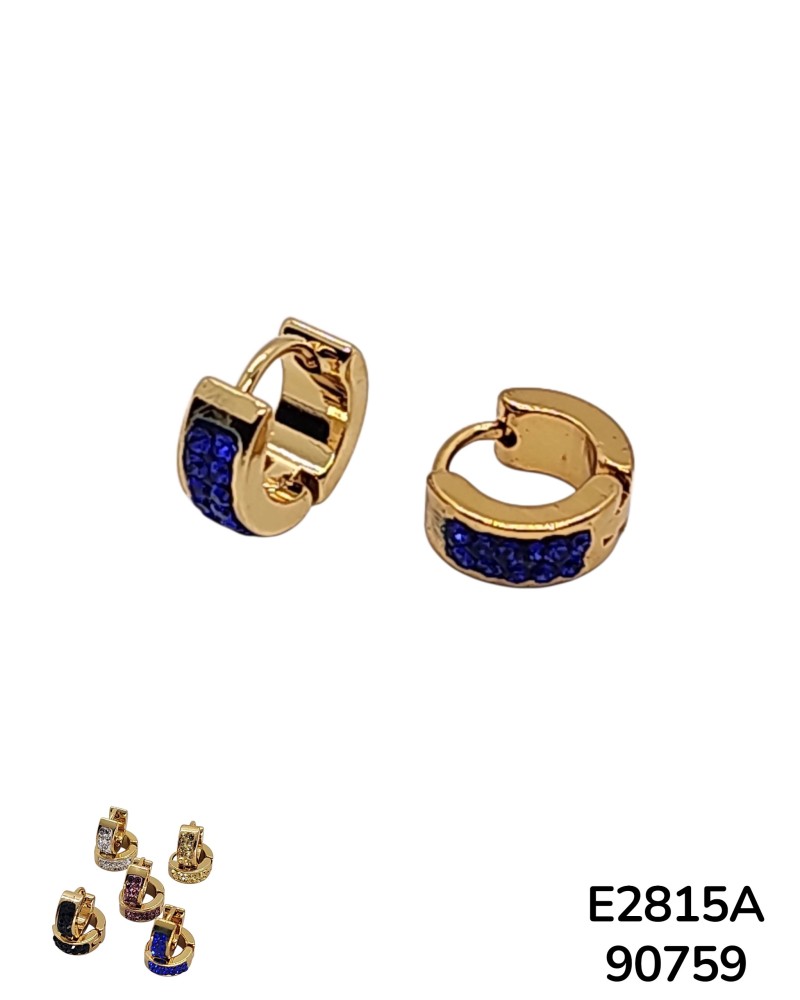 E2815 - Aretes de Aro pequeñas en Acero Inoxidable