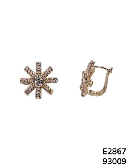 E2867 - Aretes de Estrella Centelleante