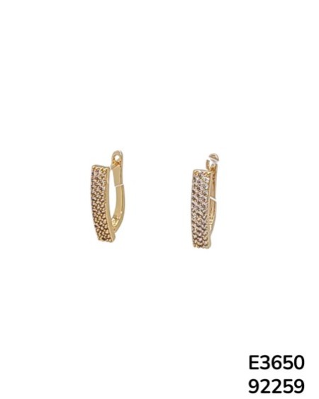 E3650 – Aretes Stud de Barra Brillante