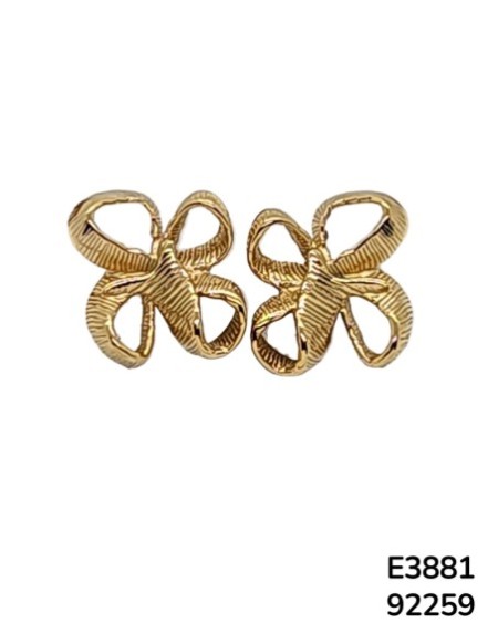 E3881 – Aretes con Nudo de Cinta