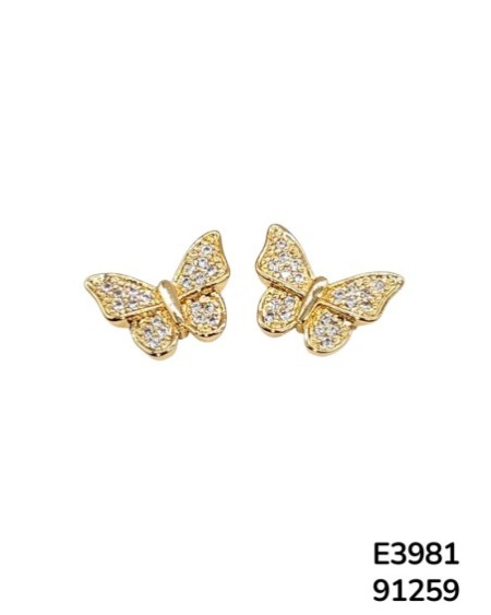E3981 – Aretes de Mariposa
