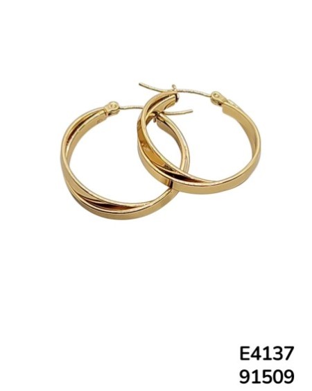 E4137 – Aretes Doble Aro