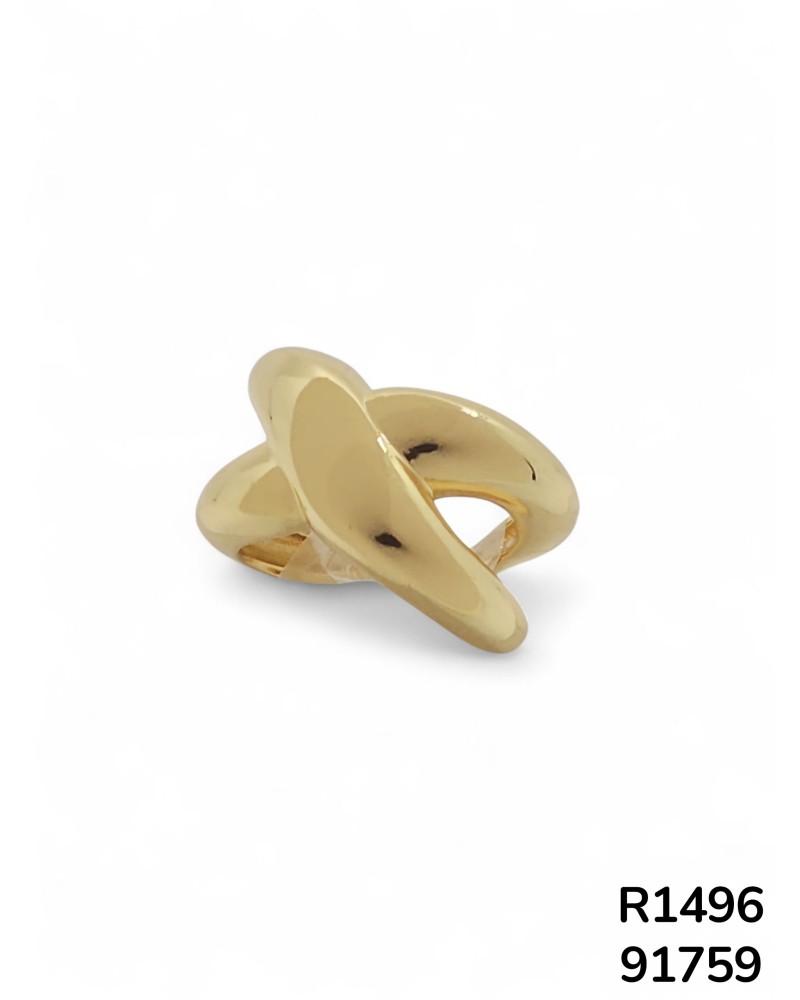 R1496 Anillo Grueso Trenzado