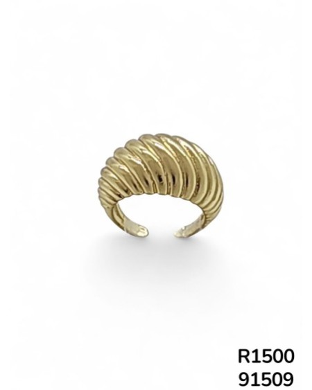 R1500 Anillo Tipo Brazalete con Relieve Marcado