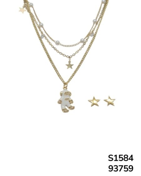 S1584: Conjunto de Cadena doble con Astronauta