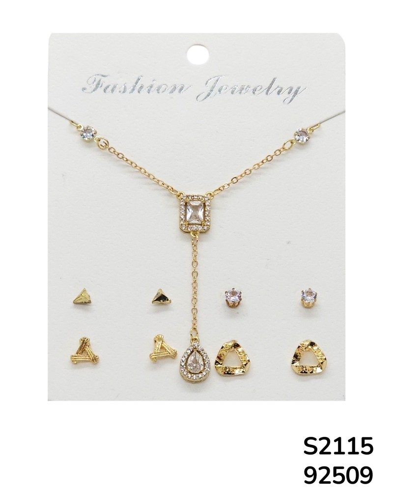 S2115 Conjunto geométrico de Cadena con múltiples aretes