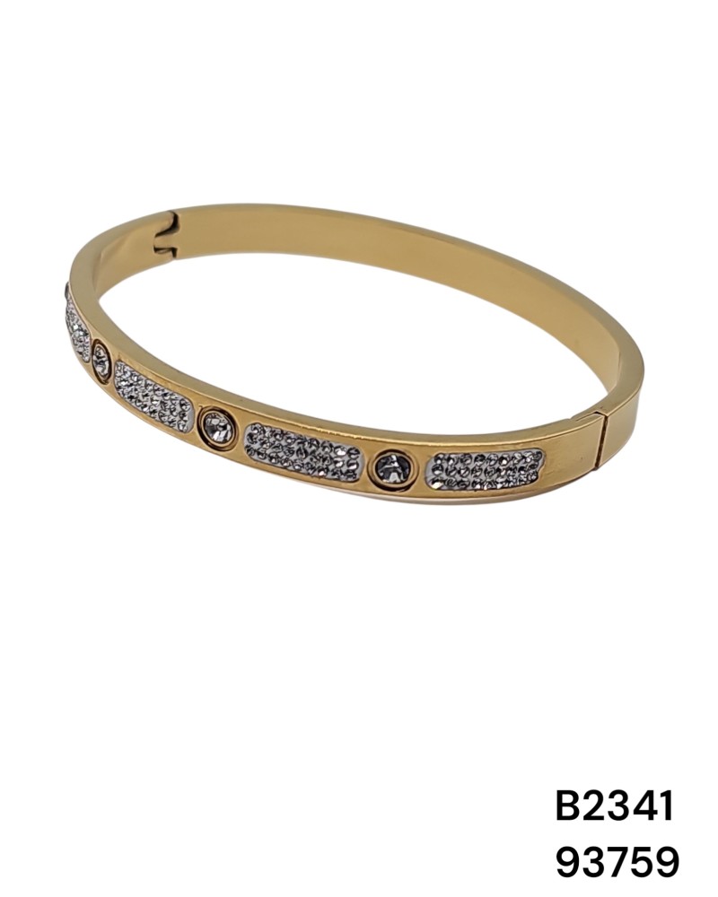 B2341 Brazalete de con Detalles de Cristal